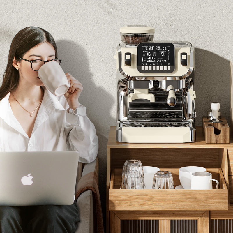 New OEM 15 Bar Pump Pressure Coffee Maker | Manual Espresso Machine