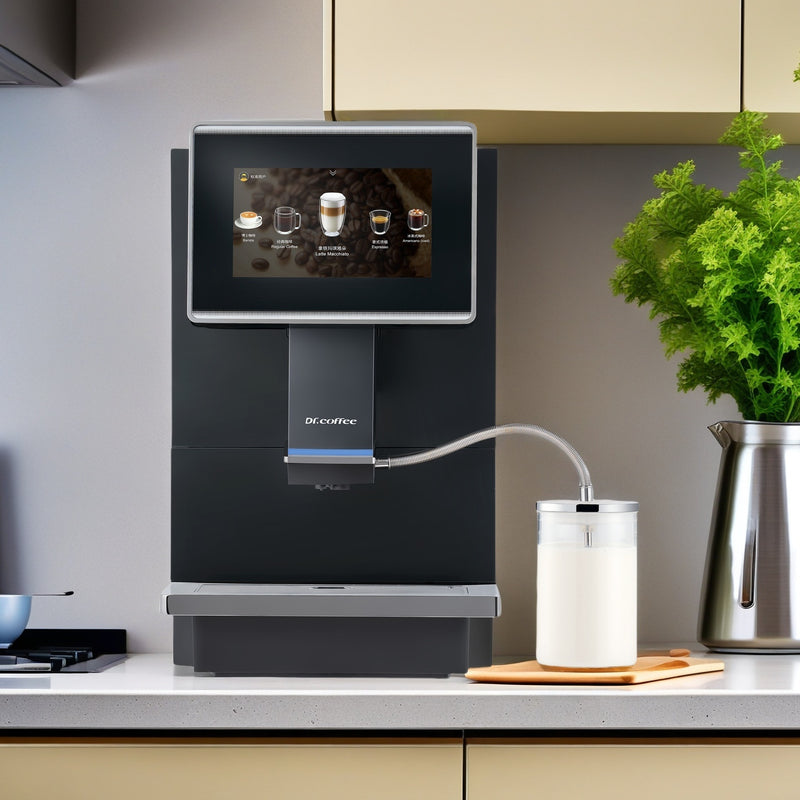 Dr. Coffee C11(L) Fully Automatic Espresso Machine with Milk Frother – Bean-to-Cup Coffee Maker for Home & Office