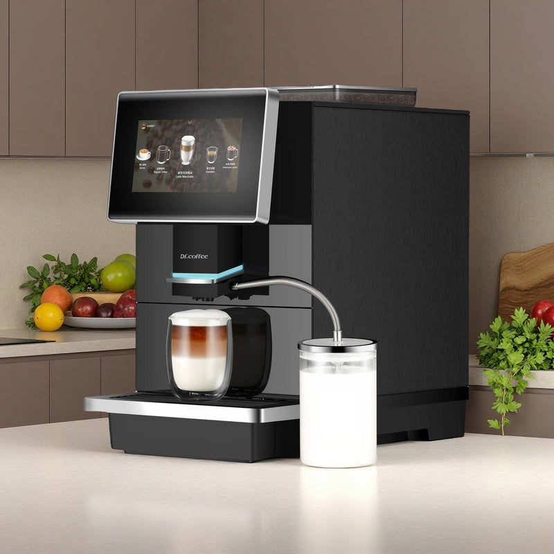 Dr. Coffee C11(L) Fully Automatic Espresso Machine with Milk Frother – Bean-to-Cup Coffee Maker for Home & Office